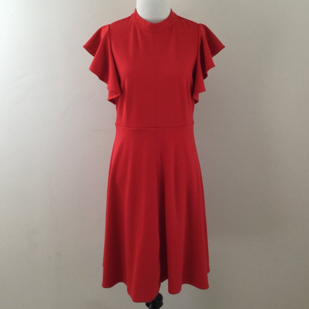 Maeve by Anthropologie Red Dress s - Picture 11 of 13